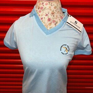 Footjoy FSGA Founding member Ladies Small Polo Shirt Nwt